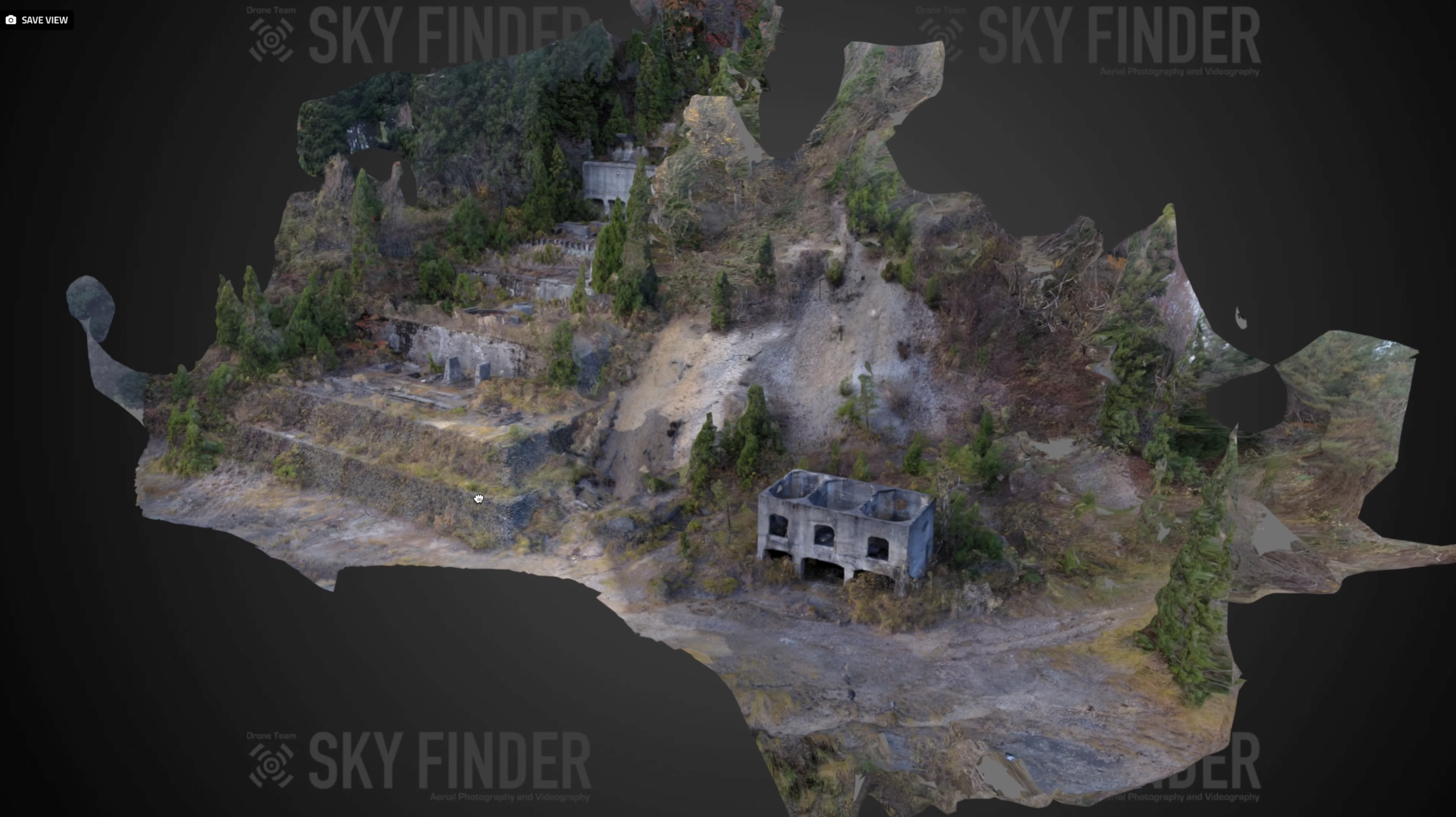 三川鉱山(空撮・3D)新潟阿賀町「SKY FINDER」 Aerial Shoot